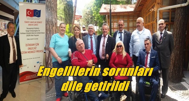 Amasya’da engellilerin sorunları masaya yatırıldı…
