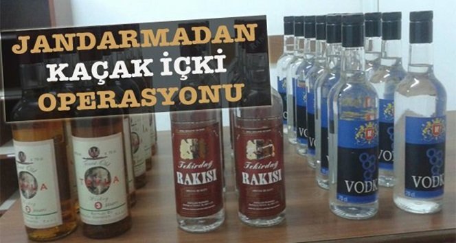 Sahte içkiye operasyon!…