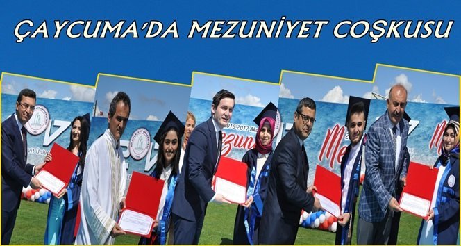 BEÜ Çaycuma ve Gökçebey’de mezunlarını verdi…