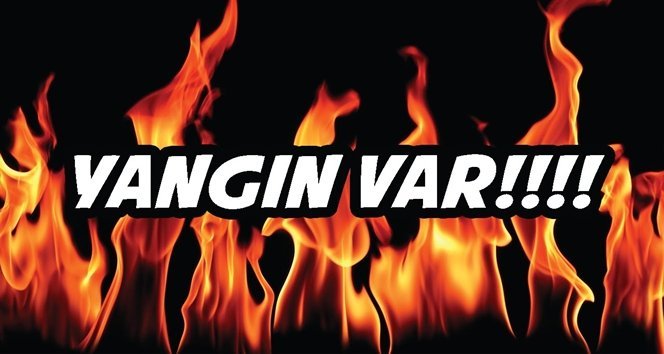 Çaycuma’da yangın…Çıkan kıvılcımla yandı…