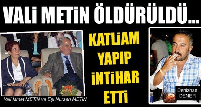 Vali öldürüldü, Zonguldak şokta!.