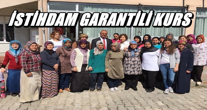 Perşembe’de istihdama dayalı kurs