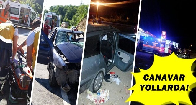 Devrek’te 6 yerde kaza; 8 yaralı