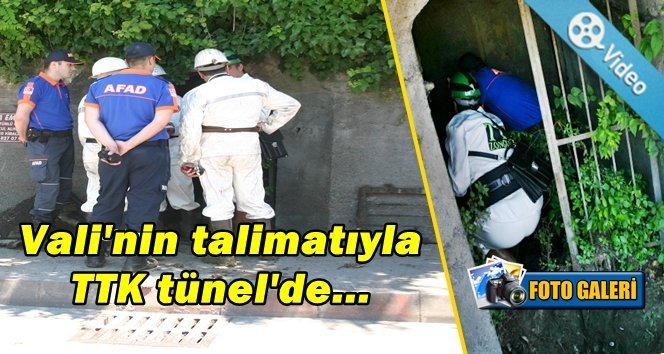 Zonguldak’ta TTK ekibi tünelde…