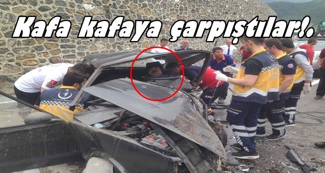 Ereğli yolunda kaza; 1 yaralı