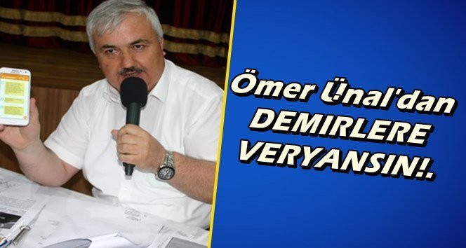 Filyos Belediye Başkanı Ömer Ünal meydan okudu!.