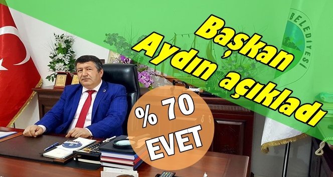 Karapınar Belediye Başkanı Aydın’dan açıklama…
