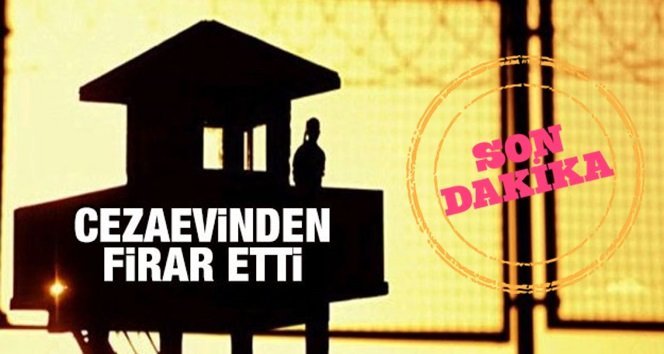 Flaş..2 mahkum kaçtı!. Polis alarmda..