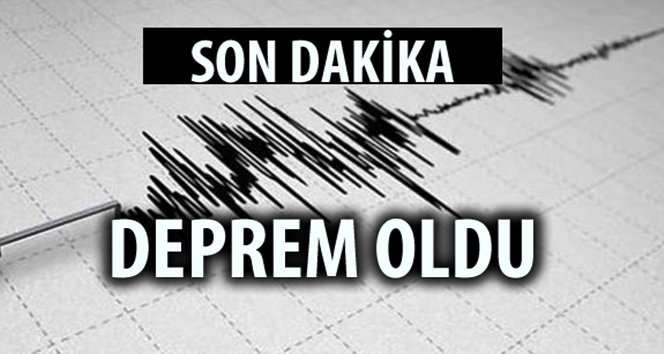 Karadeniz’de deprem…