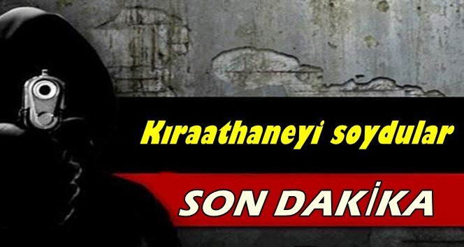 Çaycuma’da kıraathaneyi soydular