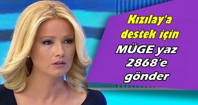 Kızılay’a destek için haydi…