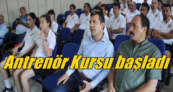Zonguldak’ta “Antrenör Kursu” başladı