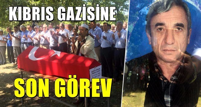 Çaycumalı Kıbrıs Gazisi toprağa verildi