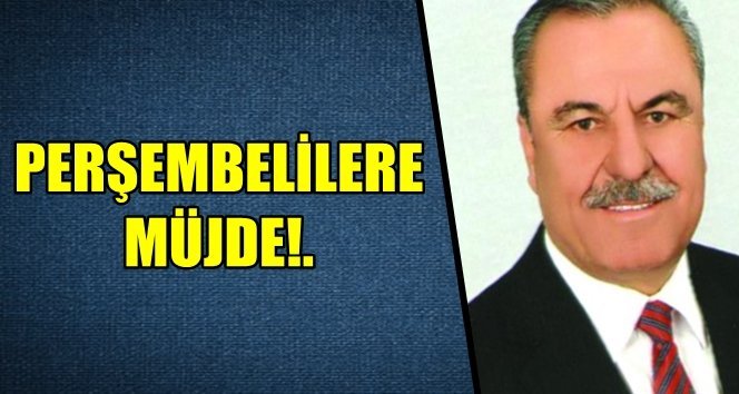 Başkan İnam’dan Müjde!…