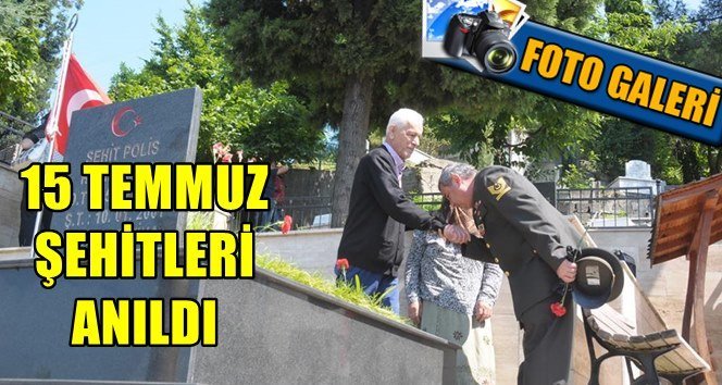 Şehitler anıldı, duygusal anlar yaşandı…