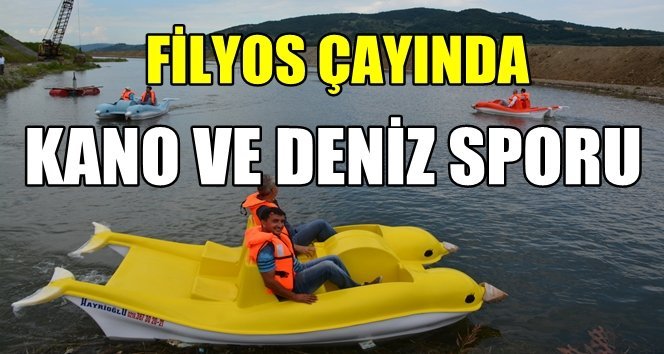 Kantarcı’dan bir yenilik daha!. Kano ve deniz bisikleti…