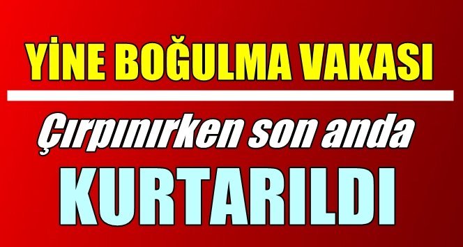 Zonguldak’ta boğulma vakası!.