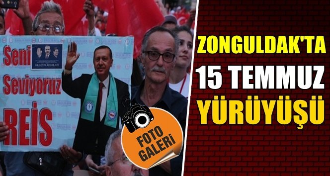 Zonguldak’ta 15 Temmuz Demokrasi ve Milli Birlik Günü