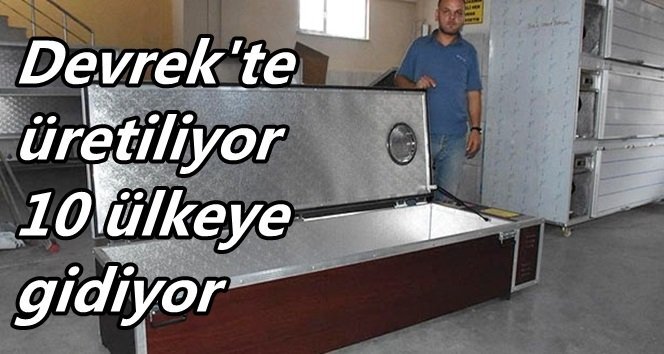 Klimalı tabut imalatı milli gelire katkı sağlıyor