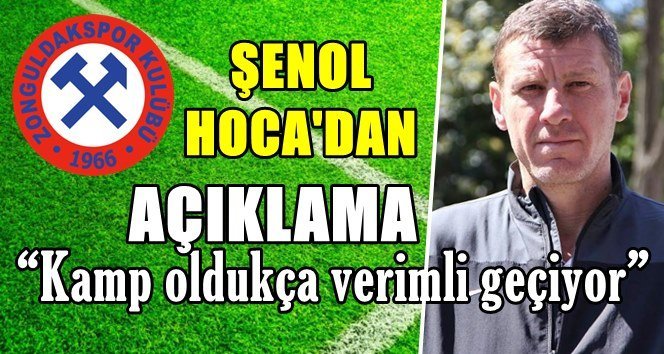 Zonguldakspor Kızılcahamam’da kamp’ta…