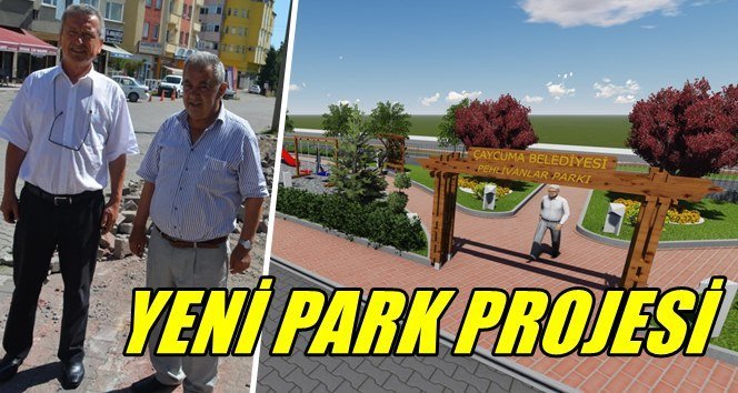 Çaycuma yeni bir parka daha kavuşuyor