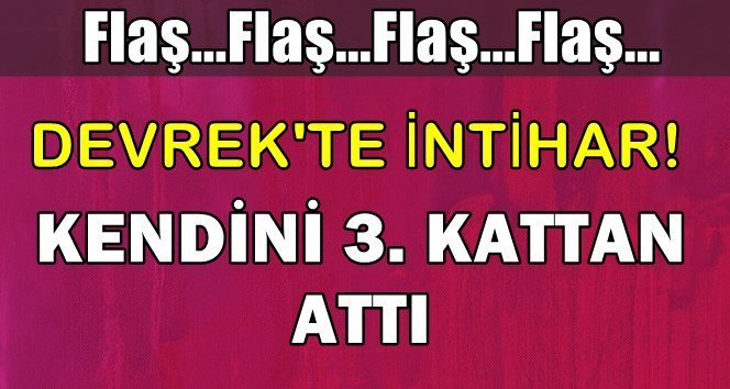 Kendini attı..Durumu ağır!…