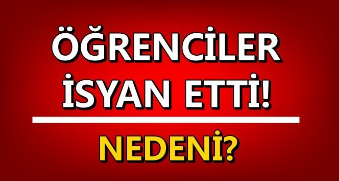 MYO öğrencileri isyanda!…