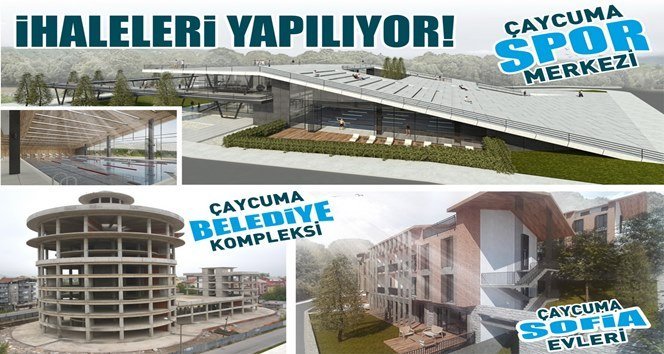 Çaycuma’da dev projelerin ihaleleri yapılıyor…
