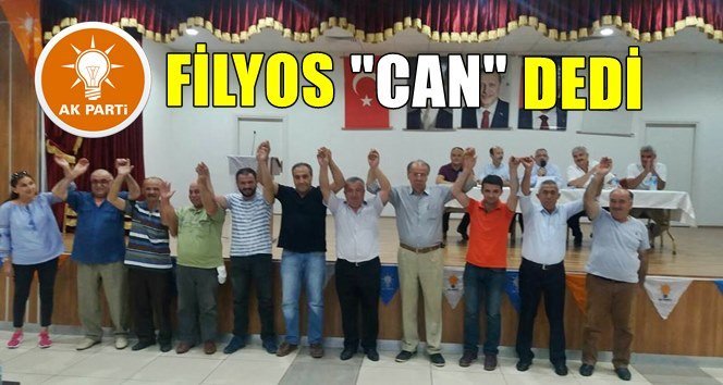 Filyos Ak Parti yeniden “Can”landı…