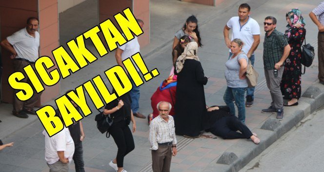 Gazipaşa’da yürürken bayıldı…