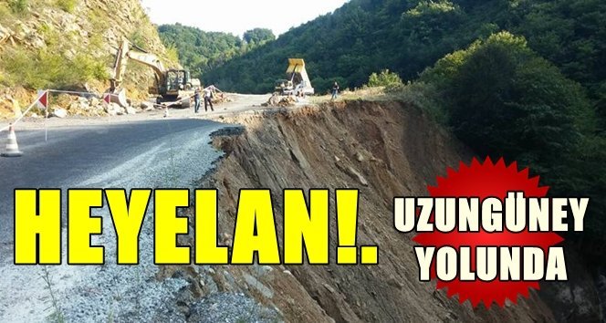 Yol trafiğe kapandı!. Ekipler iş başında…