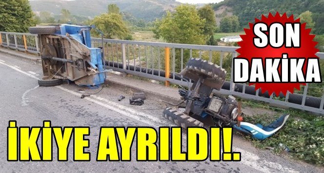 Pat pat kazası; 1 yaralı