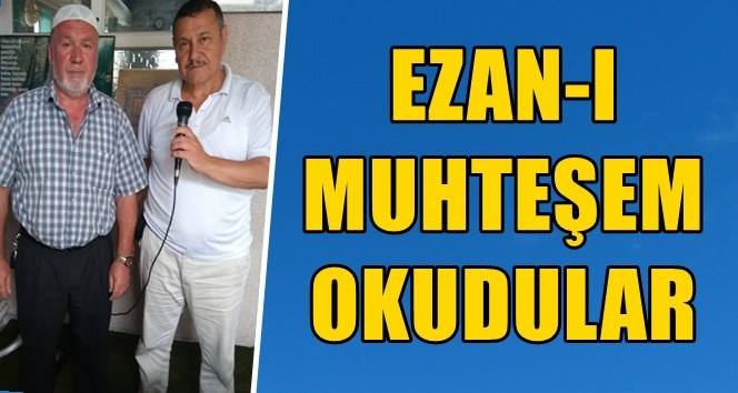 Türkali’de Ezan-ı Muhammedi’yeyi muhteşem okudular