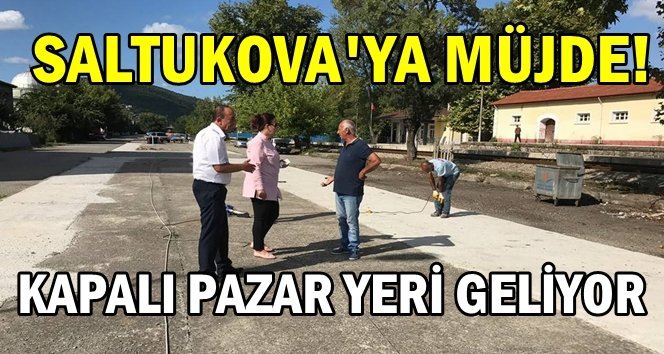 Bir proje daha!. Kapalı pazar yeri…