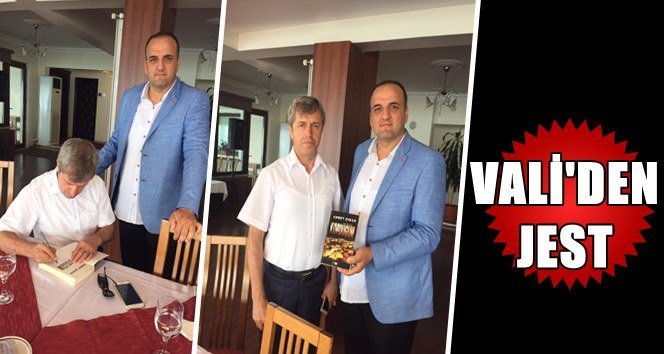 Vali Çınar’dan Dernek Başkanına İmza jesti…