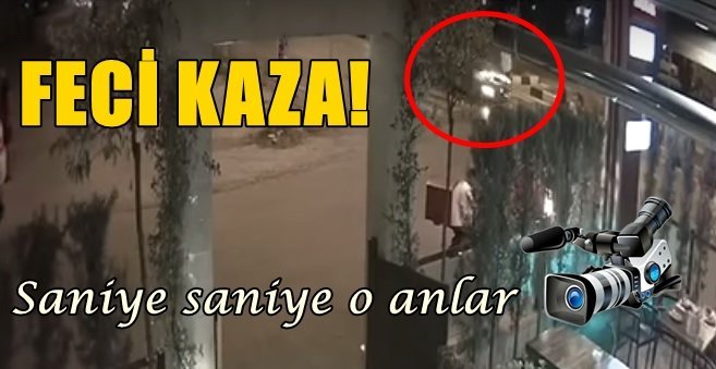 Yaşlı adama otomobil çarptı!.