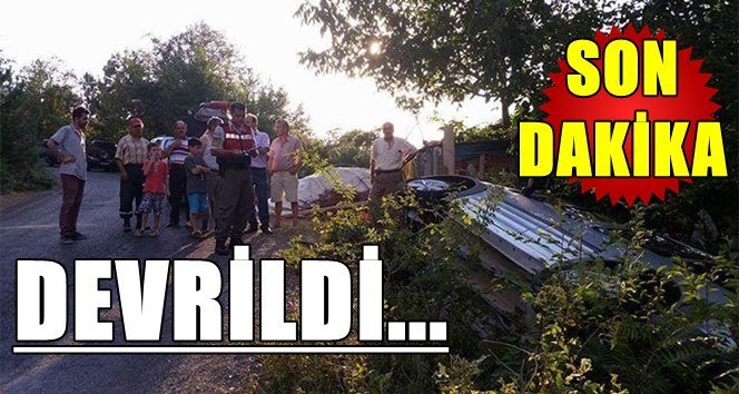 Trafik kazası; 2 yaralı…