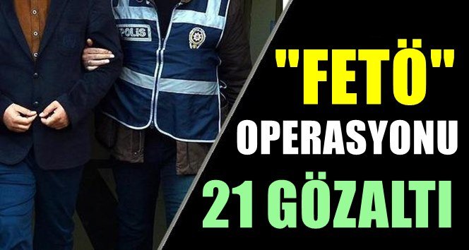 Zonguldak’ta “FETÖ” operasyonu; Gözaltılar var…