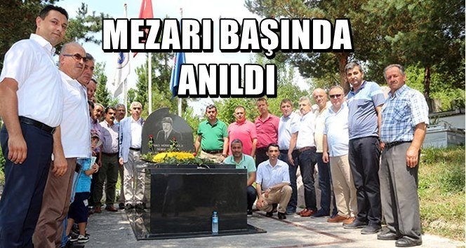 Baş Madenci Denizer,18. yılında mezarı başında anıldı…