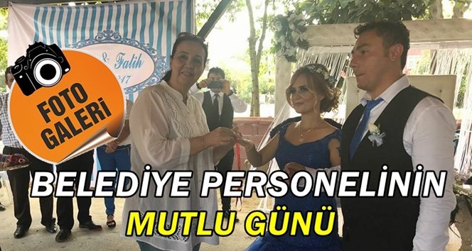 Yüzüklerini Başkan Güneş taktı…