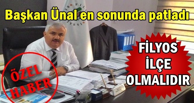 Başkan Ünal; “Vekillere çalışma dosyası sunacağız”