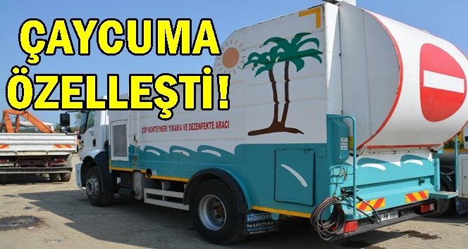 Çaycuma’da temizlikte yeni dönem başlıyor…