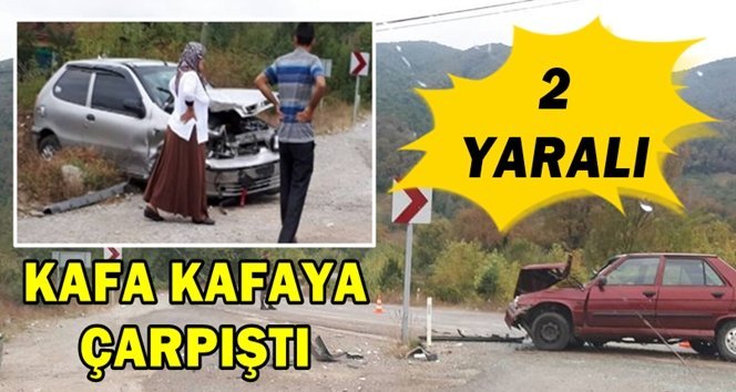 Kaygan yol kazaya neden oldu…