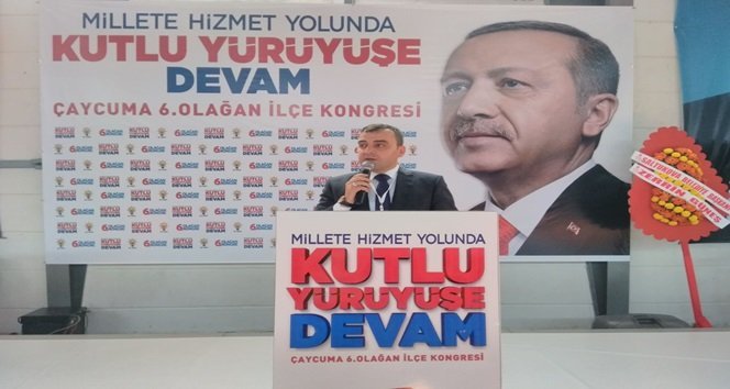 AK Parti Çaycuma İlçe Kongresi Gerçekleştirildi