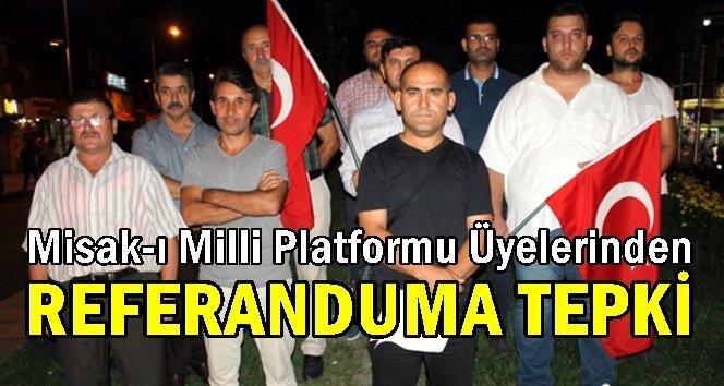 Zonguldak’tan referanduma tepki…