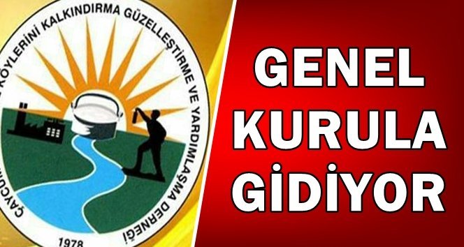 Genel Kurulu toplantısı yapılacak…