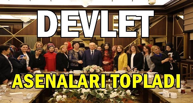Asenalar “Devlet” çatısı altında toplandı…