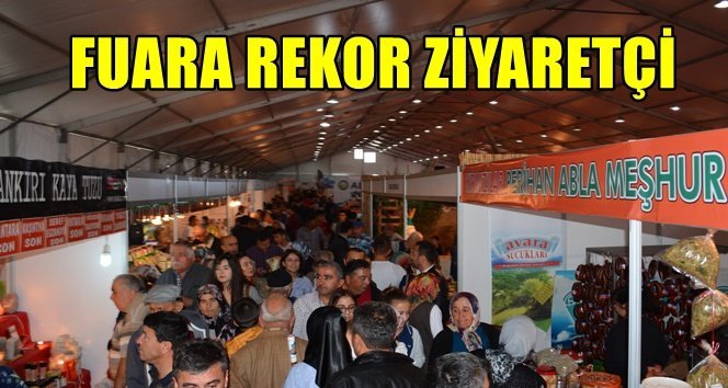 Tarım fuarını 56.700 kişi ziyaret etti…