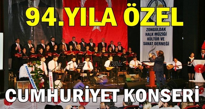 AKM’de Türkülerle Cumhuriyet konseri…