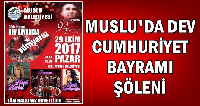 300 metre bayrakla yürüyecekler. İşte dev organizasyon!.